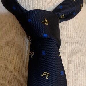 AUSTICO AUSTRALIA KANGAROO PRINT NECKTIE